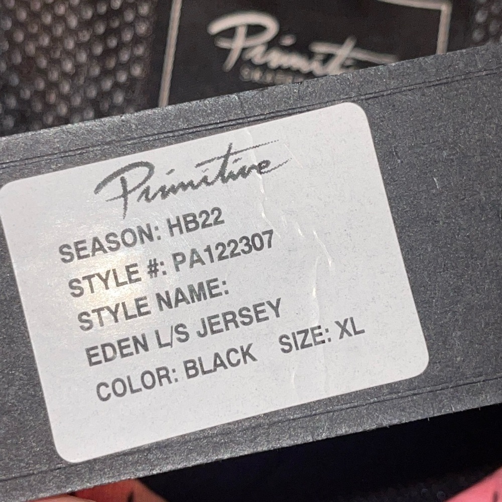 Nwt Primitive Eden long sleeve jersey - Picture 3 of 5